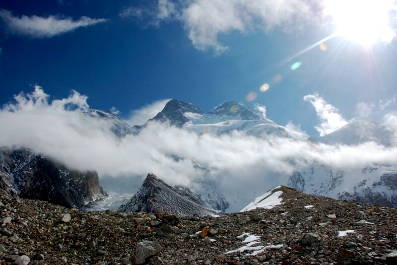 Broad Peak from Godwin-Austen Glacier
