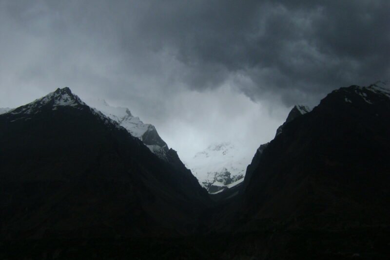 unpredictable spring Weather Hunza