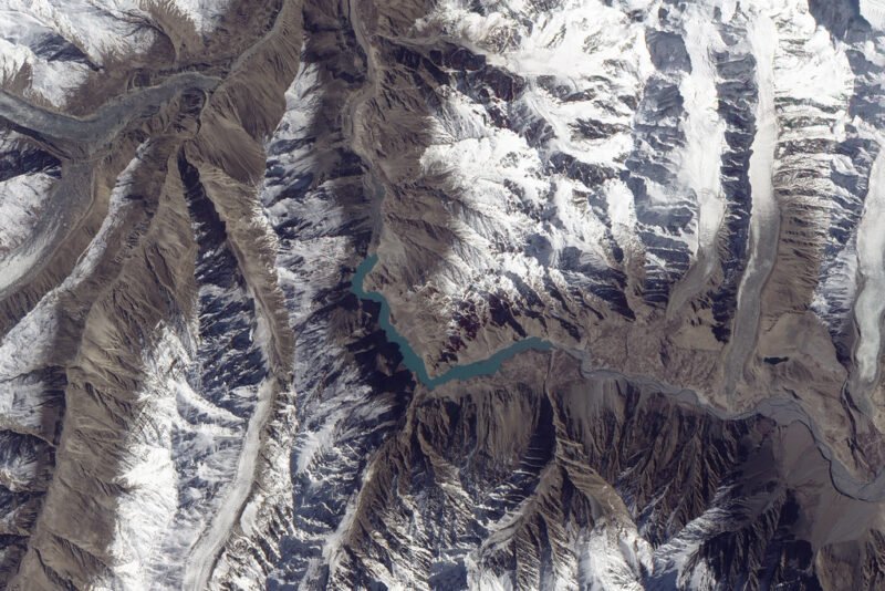 Landslide Lake in Northwest Pakistan